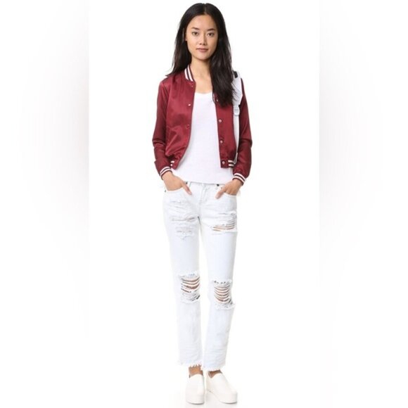 One Teaspoon Xanthe Awesome Baggies Jeans Boyfriend Distressed Light wash 24 - Picture 3 of 16